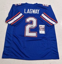 Camiseta Gators personalizada autografada assinada por DJ Lagway futebol da Flórida certificado JSA, usado comprar usado  Enviando para Brazil