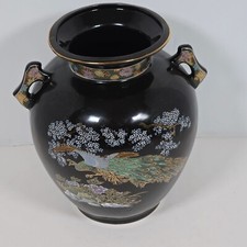 Black porcelain vase for sale  Denver