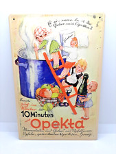 Reklameschild minuten pekta gebraucht kaufen  Buxtehude