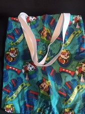 Bolsa tote de doces Paw Patrol infantil tecido Halloween truque ou guloseima comprar usado  Enviando para Brazil