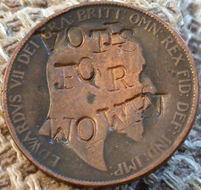 Suffragette original defaced for sale Suffragette original defaced for sale  UK