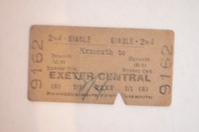 Railway ticket btc for sale  BANBURY