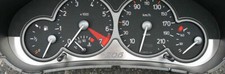 PLAQUE LA COMPTEUR PEUGEOT 206 CC RC SW HDI GTI GT S16 QS XS WRC QUICKSILVER comprar usado  Enviando para Brazil