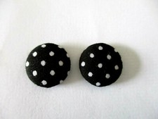 Black white polka for sale  NEWARK