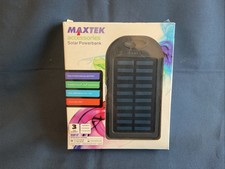 Maxtek solar powerbank for sale Maxtek solar powerbank for sale  POOLE