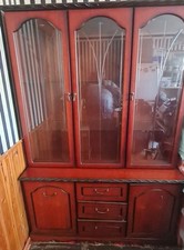 Mahogany display cabinet for sale  SMETHWICK