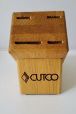 Wooden knife block for sale  Lithia Springs