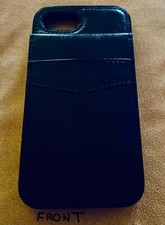 KIHUWEY CAPA CARTEIRA IPHONE COURO PRETO ~ IPHONE ~ 16E., usado comprar usado  Enviando para Brazil