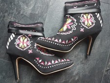 Damen stiefelette schwarz gebraucht kaufen  Berlin