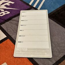 Magnetic weekly calendar for sale  Newark