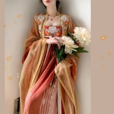 Chinese Hanfu Dress Carnival Fairy Cosplay Dress Ancient Costume Dance Dress, usado comprar usado  Enviando para Brazil