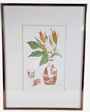 Asian style watercolor for sale  Alton Bay
