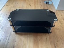 Toughened black glass for sale  GILLINGHAM