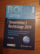 Steuerlehre rechtslage 2019 gebraucht kaufen  Wadgassen