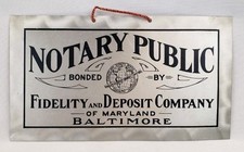 Antique advertising sign for sale  Endicott