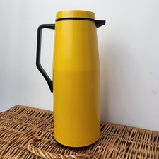Yellow thermal flask for sale  STURMINSTER NEWTON