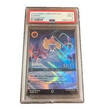 Disney Lorcana Bela Adormecida Encantada #213 AURORA - GUARDIÃO DOS SONHOS PSA 9 comprar usado  Enviando para Brazil