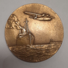 Medaille bronze paquebot d'occasion Medaille bronze paquebot d'occasion  Aire-sur-la-Lys