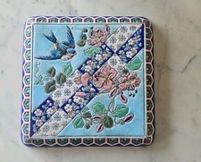 Rare longwy enamel d'occasion  Expédié en Belgium