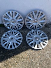 vw golf wheel trims 15 for sale  SOUTH CROYDON