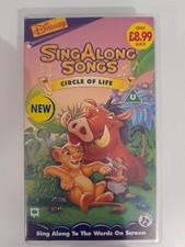 Vhs sing along for sale  BOURNEMOUTH