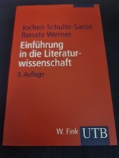 Einführung literaturwissensch gebraucht kaufen  Weimar