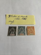 Timbres mayotte.. 1892 d'occasion  Domont