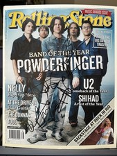 Powderfinger Band Autographed Rolling Stones Magazine Cover, usado comprar usado  Enviando para Brazil