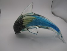 Art glass dolphin for sale  LANGHOLM