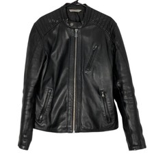 Zara leather jacket for sale  Clifton