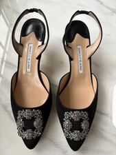 Manolo blahnik black for sale  Clifton Park