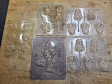 Lote de 5 Moldes de Doces de Chocolate Pinup Nude Feminino Nua Lady Sugarcraft, Plástico comprar usado Lote de 5 Moldes de Doces de Chocolate Pinup Nude Feminino Nua Lady Sugarcraft, Plástico comprar usado  Enviando para Brazil