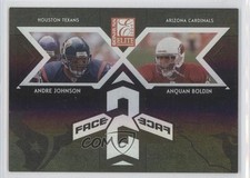 2005 Donruss Elite Face 2 Face Black /500 Andre Johnson Anquan Boldin #CB-1 HOF comprar usado  Enviando para Brazil