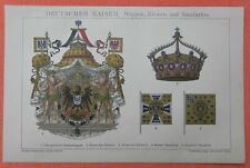 Deutscher kaiser wappen gebraucht kaufen  Lauenburg/ Elbe