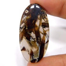 33.45Cts. Naturale Turca Bastone Agata Ovale Cabochon Sfuso Gemma na sprzedaż  Wysyłka do Poland