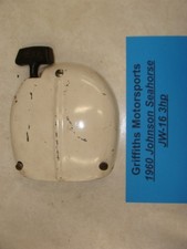 Usado, 1960 Johnson JW-16 3hp motor de popa recuo partida rebobinamento puxar cabo de corda  comprar usado  Enviando para Brazil
