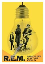 Rem 1986 concert for sale  MANCHESTER