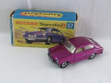 Vintage 1970 Lesney Matchbox Superfast #67 Volkswagen 1600TL com Origem. Caixa Inglaterra comprar usado  Enviando para Brazil