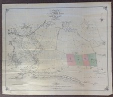 Vintage 1921 map for sale  RYDE