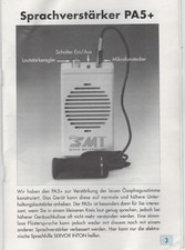 Sprachverstärker pas gebraucht kaufen  Solms