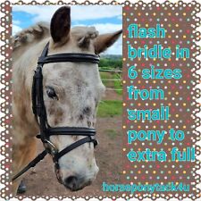 Padded leather bridle for sale  DUDLEY