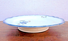 Assiette piédouche charbonnie d'occasion  France