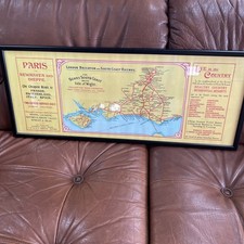 Framed railway poster for sale  SKEGNESS