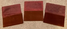 3 bandejas de exibição de veludo marrom 14 x 8 polegadas vintage para joalheria com capas de cetim. comprar usado  Enviando para Brazil