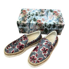 Sapato Masculino Valentino Couro Juta Padrão Floral Elegante Confortável comprar usado  Enviando para Brazil