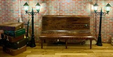 Lovely wooden railway for sale  DEESIDE