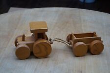 Traktor anhänger holzspielzeu gebraucht kaufen  Illingen