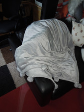 Large grey throw for sale  WILLENHALL