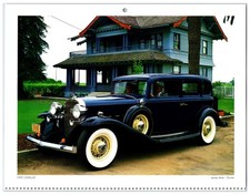 Vintage car calendar for sale  New Castle
