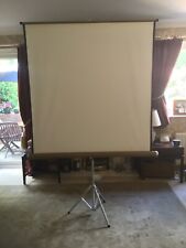 Vintage projector screen for sale  KENLEY